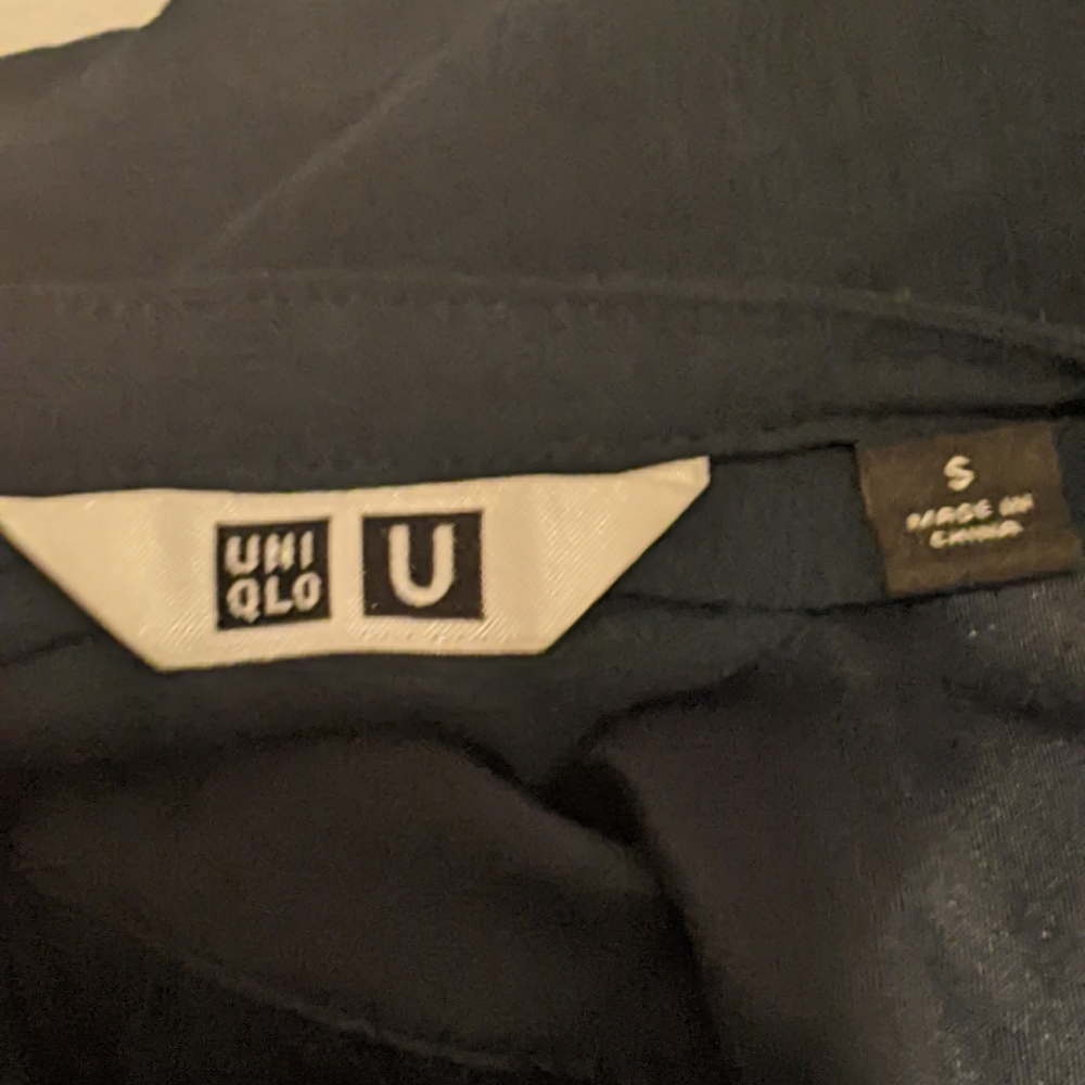 Uniqlo - Lemaire U Bow Tie 3/4 Sleeve Dress 291-430967(03-16) | Small | Navy - Picture 5 of 16